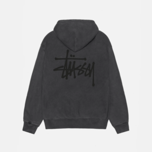 Alternative view of BASIC STÜSSY ZIP HOODIE PIGMENT DYED