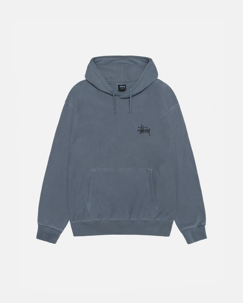 BASIC STÜSSY HOODIE PIGMENT DYED