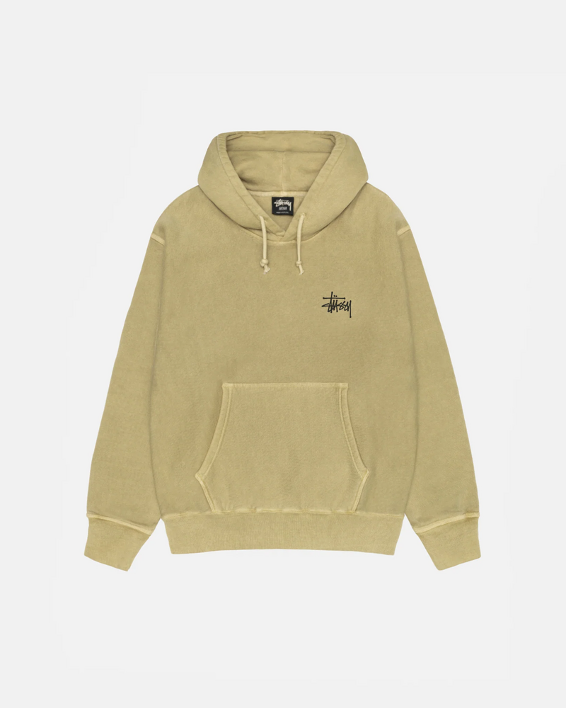 BASIC STÜSSY HOODIE PIGMENT DYED