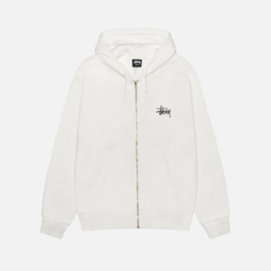 BASIC STÜSSY ZIP HOODIE PIGMENT DYED