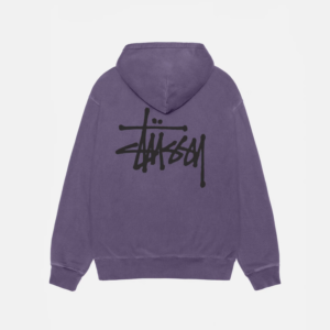 Alternative view of BASIC STÜSSY ZIP HOODIE PIGMENT DYED