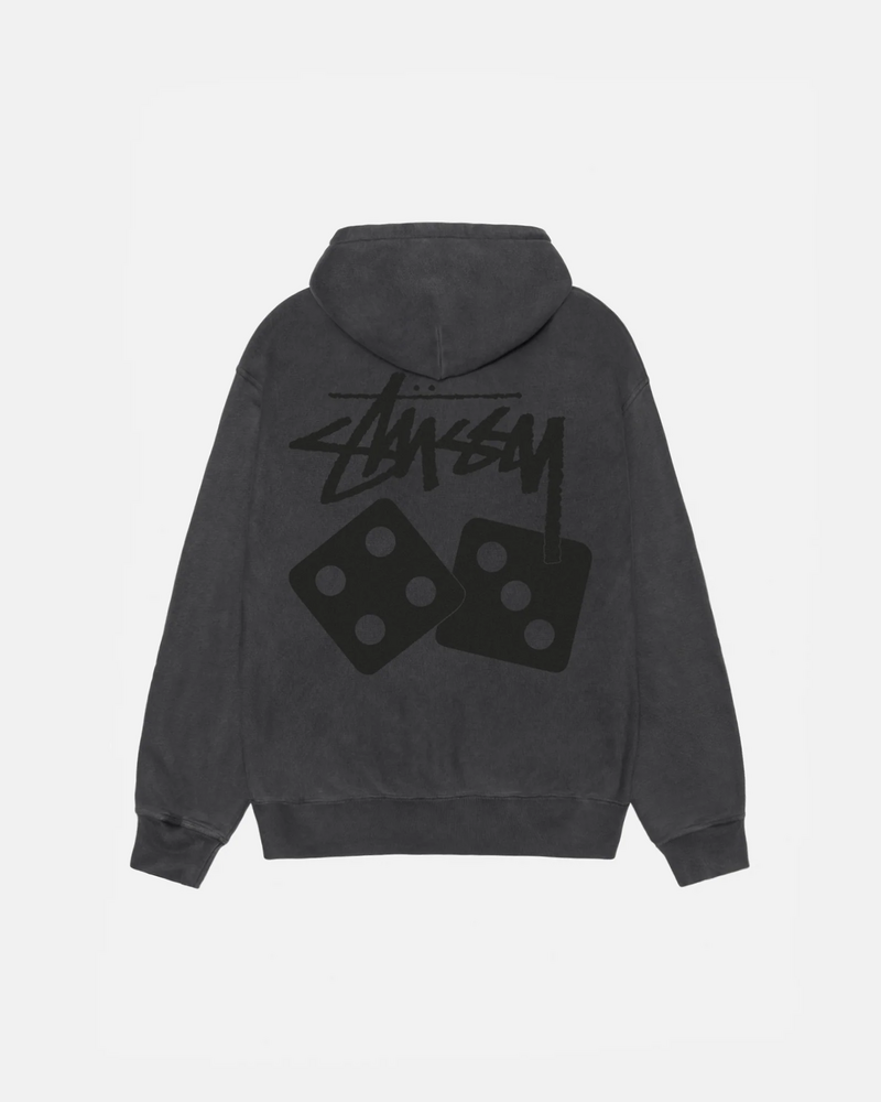 DICE ZIP HOODIE PIGMENT DYED - Image 2