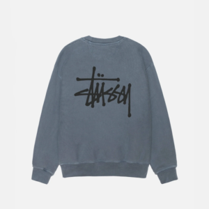 Alternative view of BASIC STÜSSY CREW PIGMENT DYED