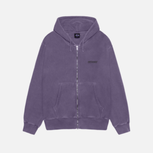 JUMBO ZIP HOODIE PIGMENT DYED