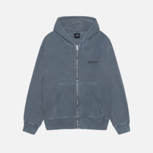 JUMBO ZIP HOODIE PIGMENT DYED