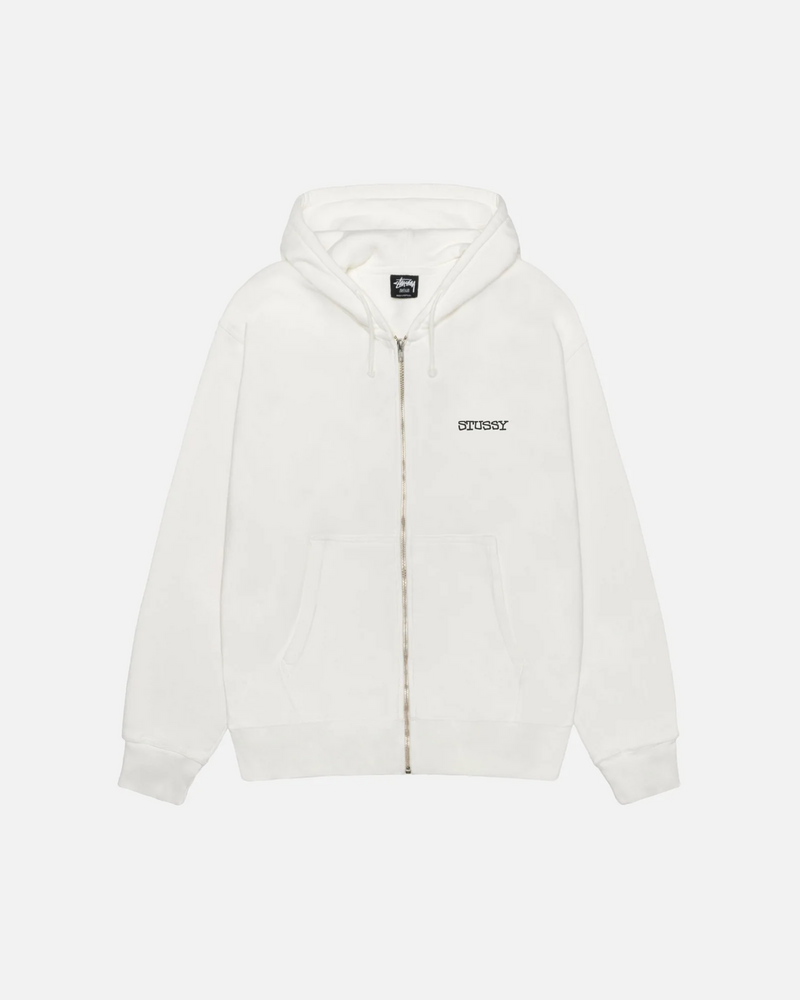 JUMBO ZIP HOODIE PIGMENT DYED