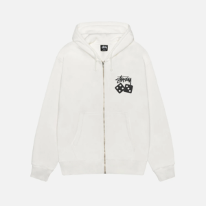 DICE ZIP HOODIE PIGMENT DYED