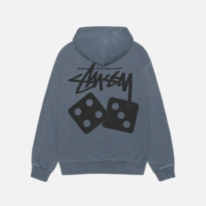 Alternative view of DICE ZIP HOODIE PIGMENT DYED