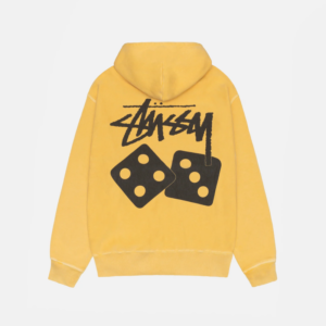 Alternative view of DICE ZIP HOODIE PIGMENT DYED