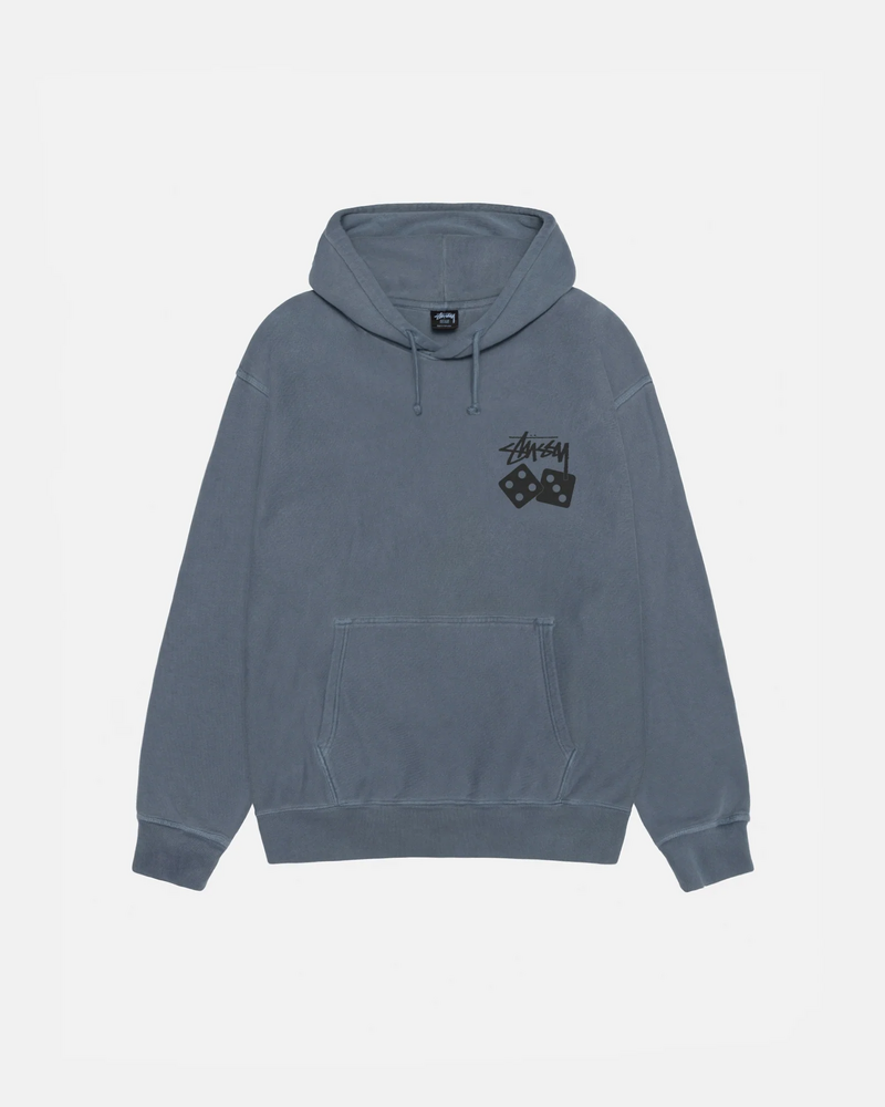 DICE HOODIE PIGMENT DYED