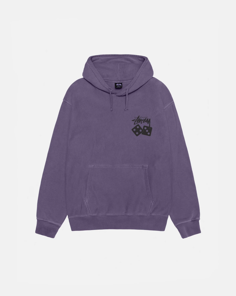 DICE HOODIE PIGMENT DYED
