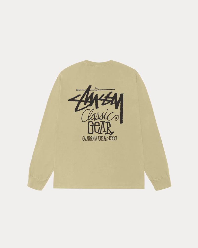CLASSIC GEAR LS TEE PIGMENT DYED