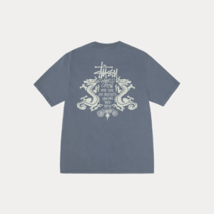 Alternative view of DOUBLE DRAGON TEE PIGMENT DYED