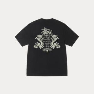 Alternative view of DOUBLE DRAGON TEE PIGMENT DYED