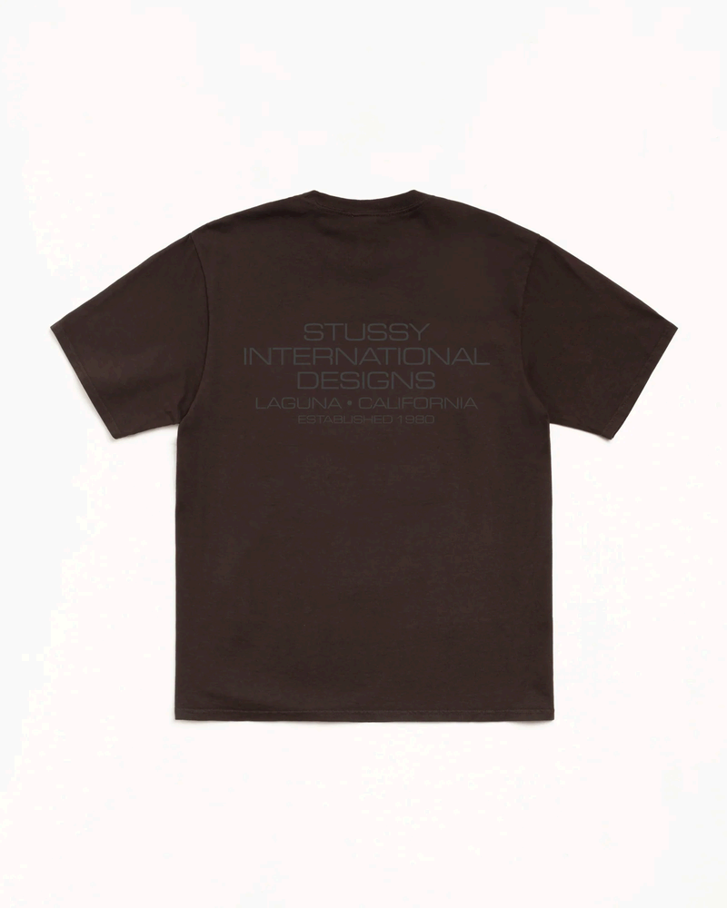 Alternative view of INTERNATIONAL DESIGN TEE PIGMENT DYED