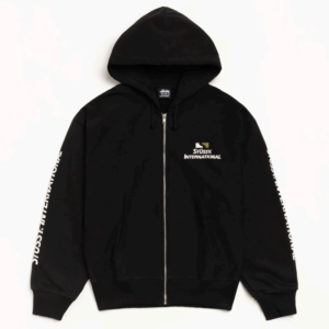 STÜSSY INTERNATIONAL ZIP HOODIE