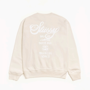 Alternative view of WORLD TOUR CREW PIGMENT DYED