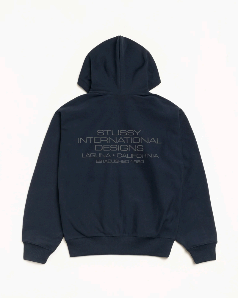 Alternative view of INTERNATIONAL DESIGNS ZIP HOODIE