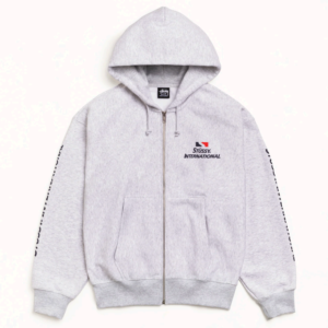 STÜSSY INTERNATIONAL ZIP HOODIE