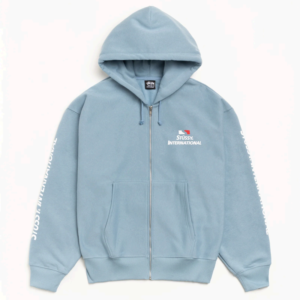 STÜSSY INTERNATIONAL ZIP HOODIE