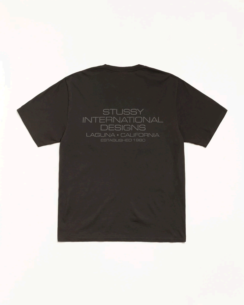 Alternative view of INTERNATIONAL DESIGN TEE PIGMENT DYED