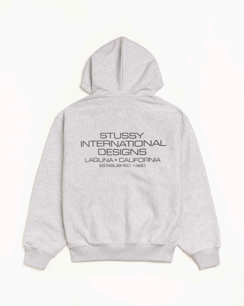 Alternative view of INTERNATIONAL DESIGNS ZIP HOODIE