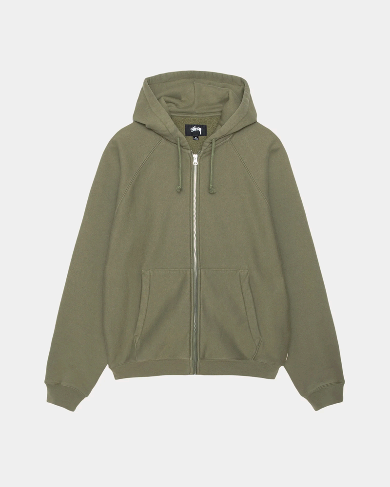 RELAXED ZIP HOODIE